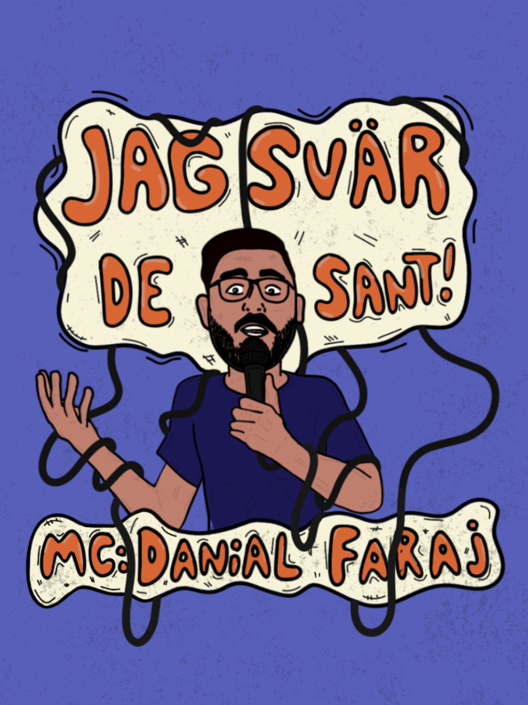 'Jag svär de sant', Danial Faraj 2026